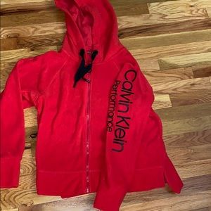 Calvin Klein zip hoodie